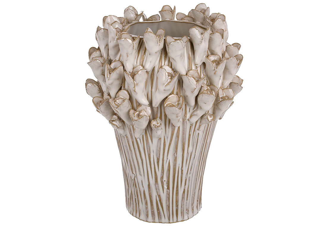 Ваза керамічна Крокуси