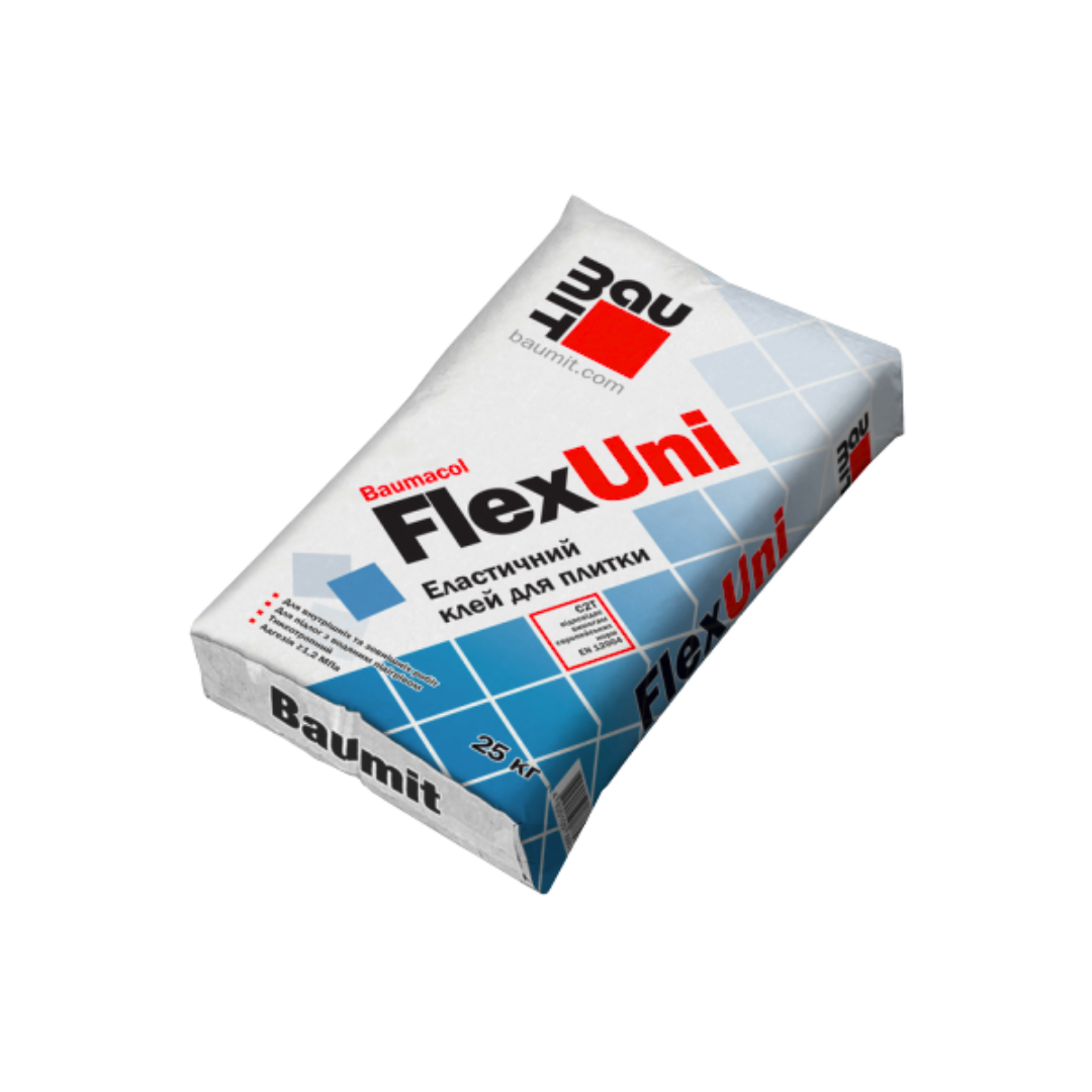 Клей високоеластичний Baumit FlexUni, 25 кг