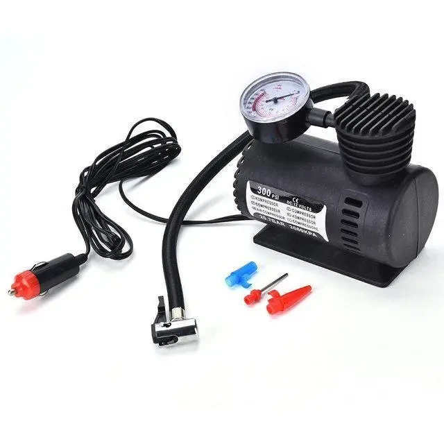 Автомобільний компресор для підкачування коліс Air Compressor 300pi