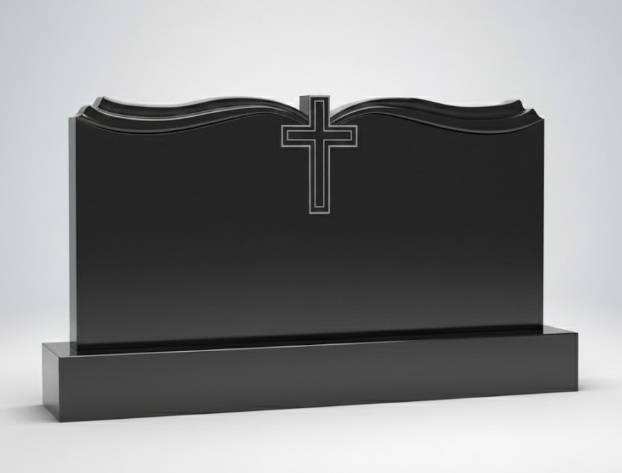 З хрестом в формі книжки