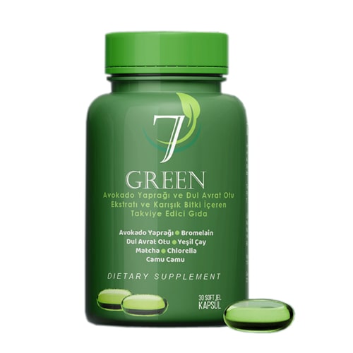 Detox Capsules with 7 Green Avocado Leaves & Belladonna Extract 30caps