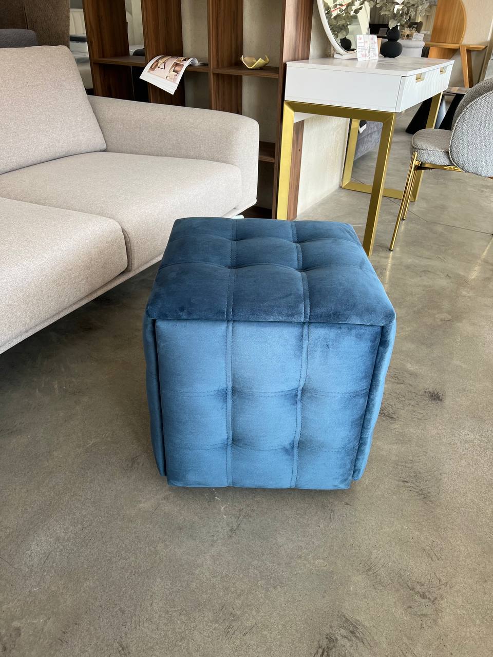 Пуф 5 в 1 чорний метал В39