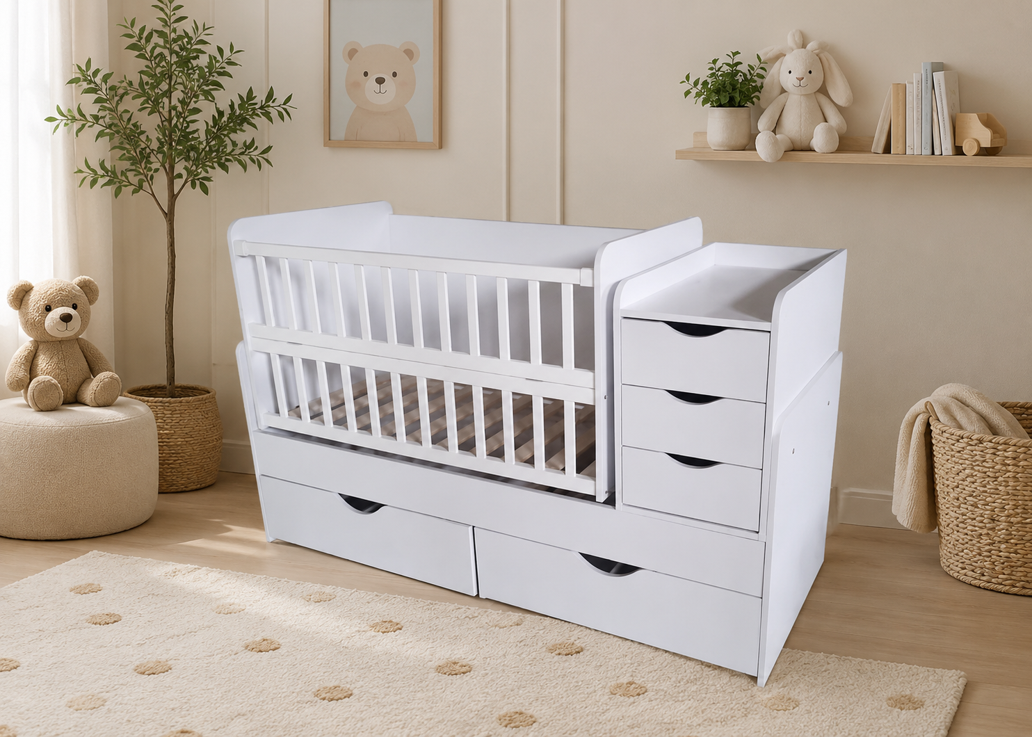 Ліжко дитяче DeSon SMART 3в1