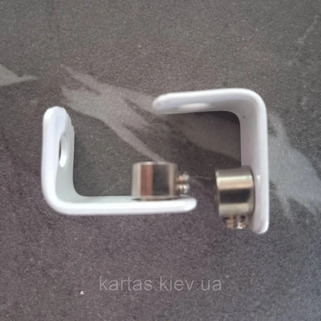 Кріплення нижнє для горизонтальних жалюзі біле