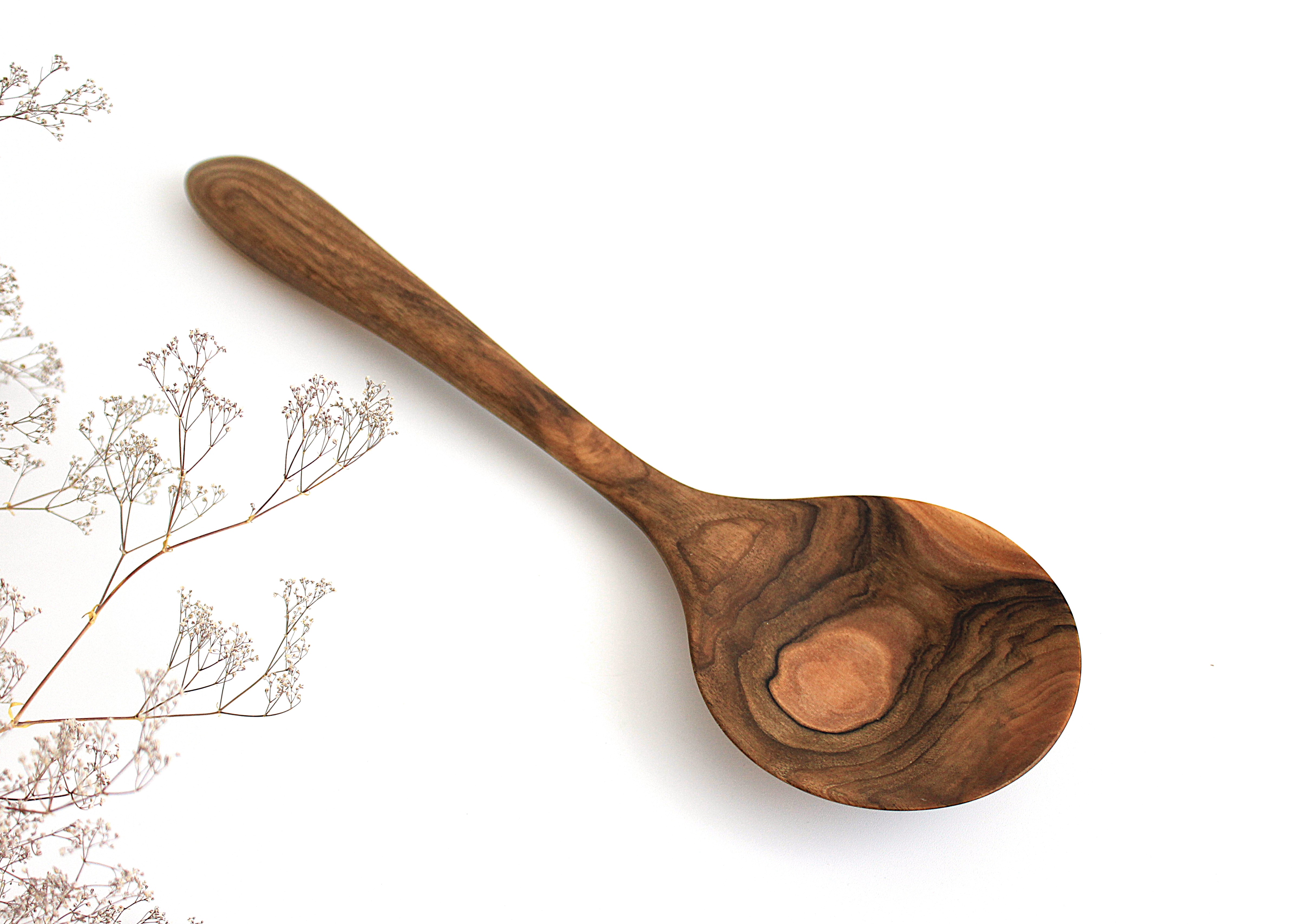 Дерев’яна ложка  для подачі та перемішування