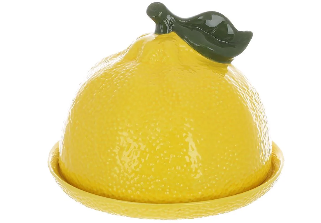 Lemon, Маслянка керамічна 17 см