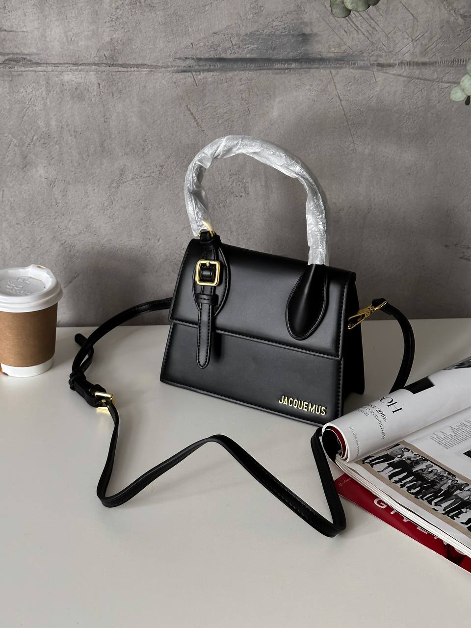 Jacquemus Le Chiquito Moyen Boucle Black