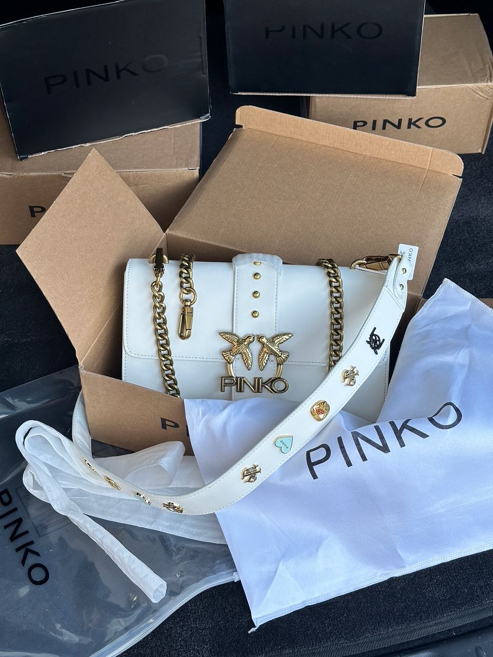 Pinko Love Classic Icon Simply White