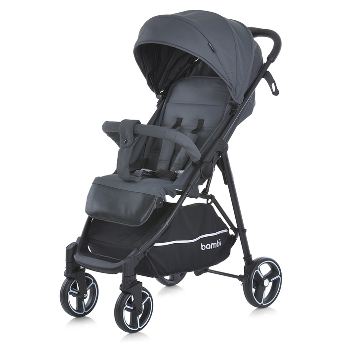 Прогулянкова коляска Bambi M 4249-2 Gray Matt