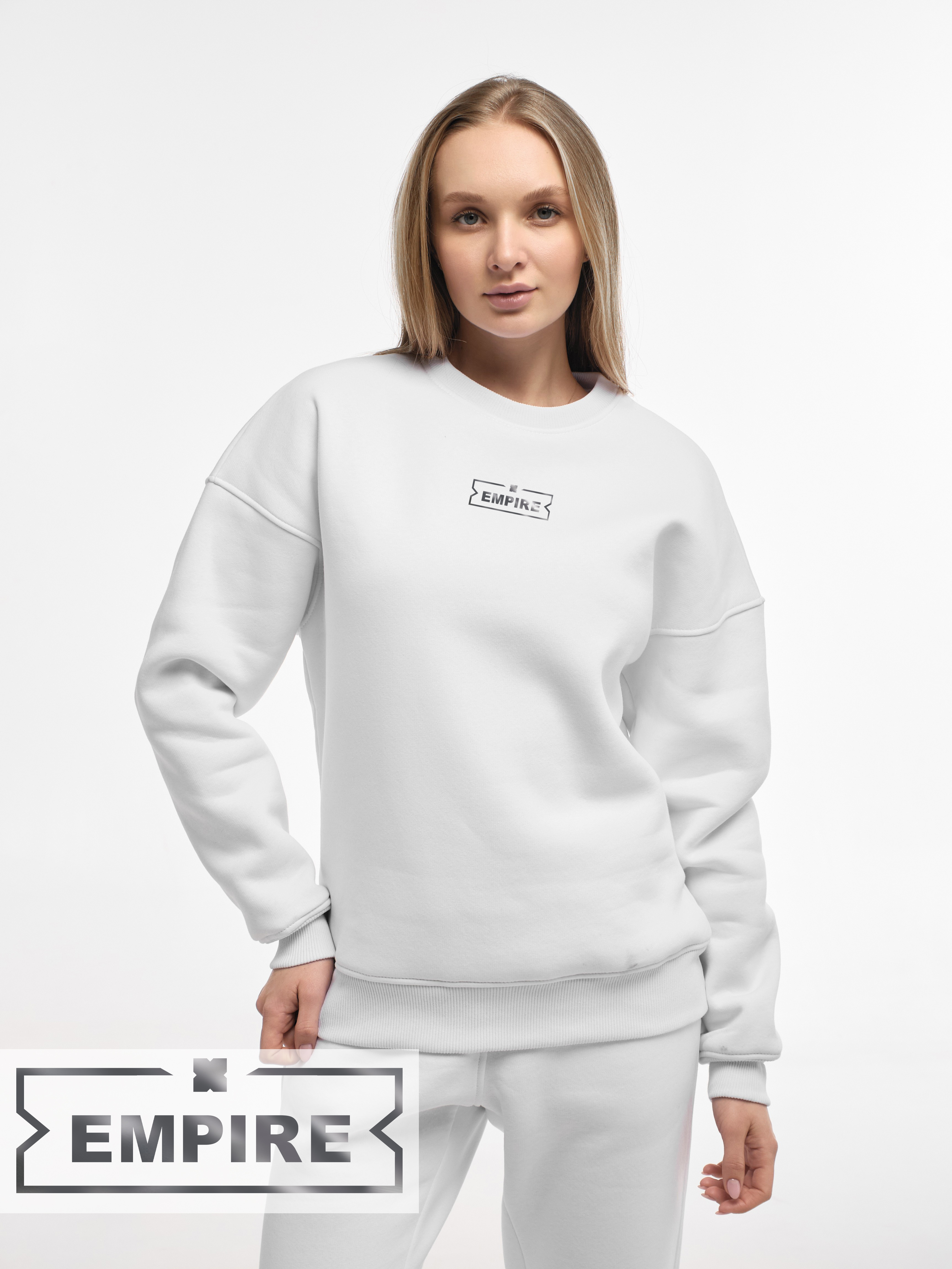 SWEATSHIRT "THE EMPIRE" | WHITE EMOTION | XS1