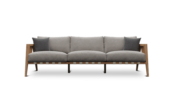 Outdoor 3-seater sofa
