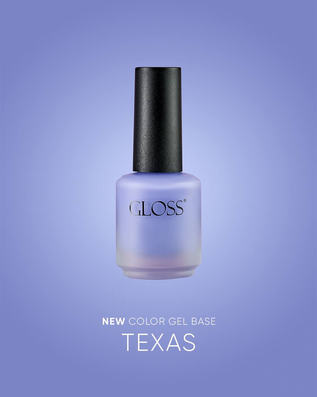 Кольорова база GLOSS Color Base Gel Texas, 11 мл