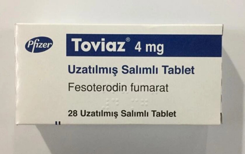 Товіаз 4мг, 28таб