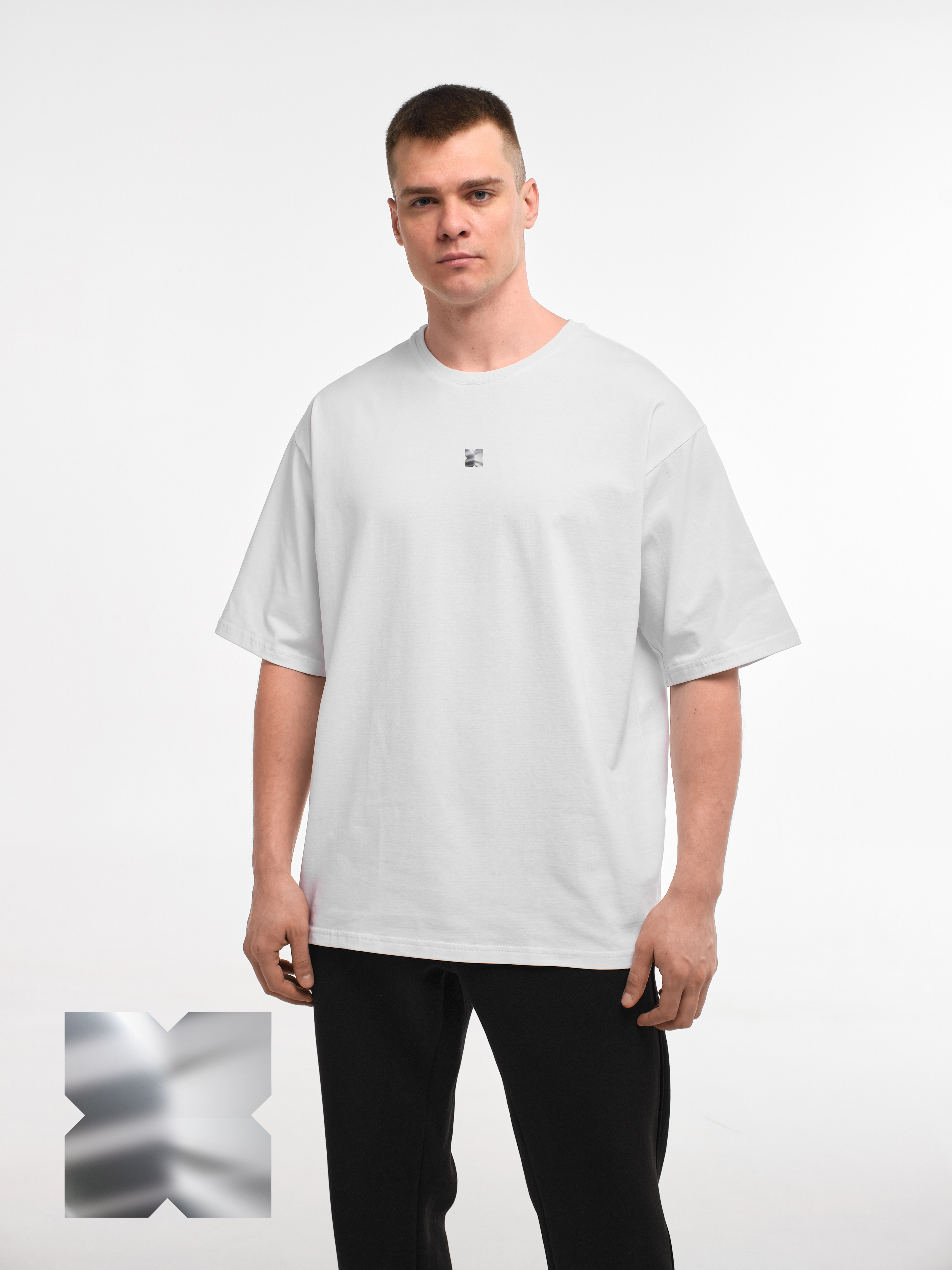 T-SHIRT "X" | WHITE EMOTION | XT1