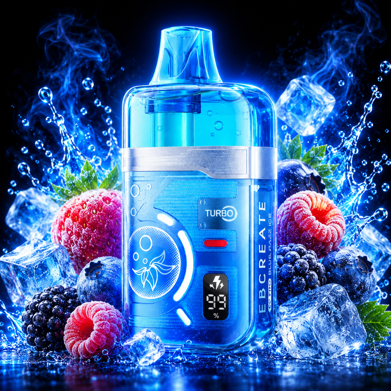 BC Pro 40000 Blue Razz Ice (Ягідний лимонад з льодом)