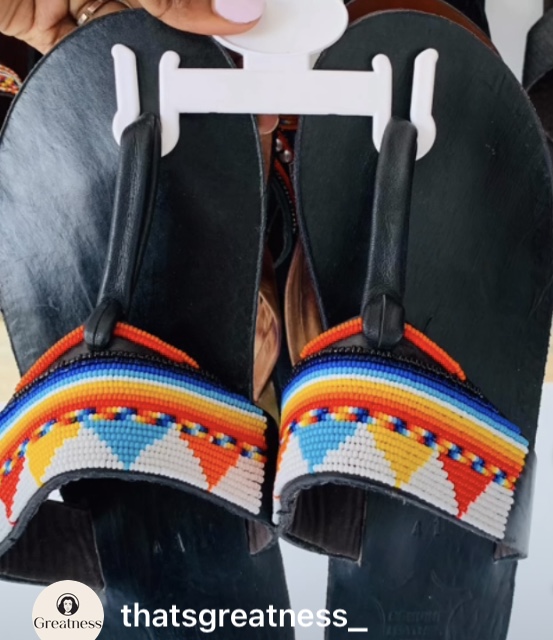 Greatness - Beads Masai Sandales.