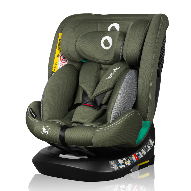 Автокрісло Lionelo 0-36 кг Bastiaan One i-Size Green Olive