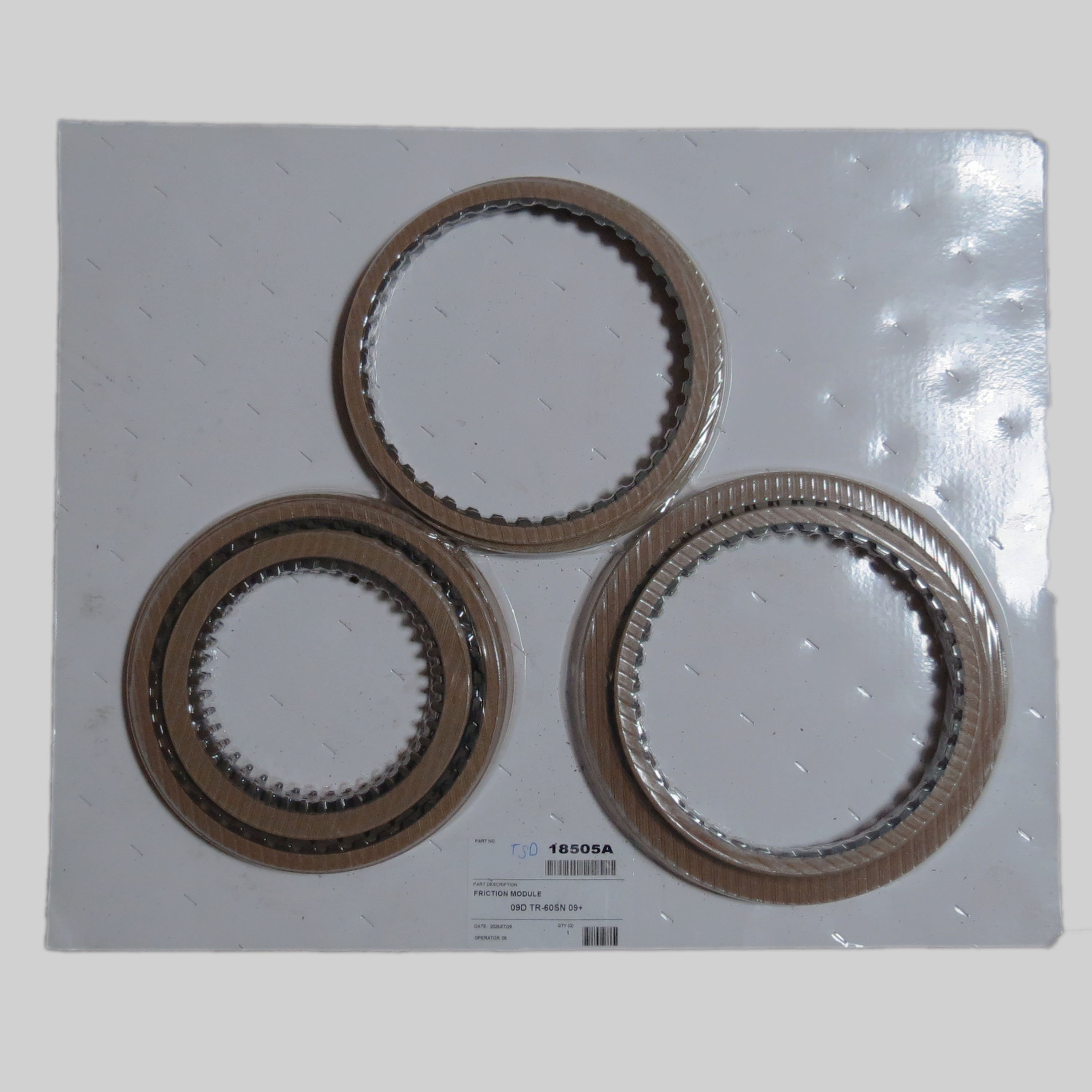 Комплект фрикційних дисків TR-60SN 09D 2009+