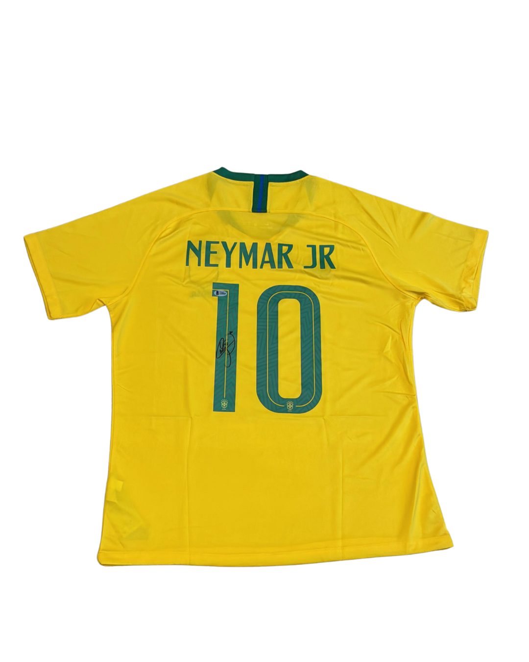 JERSEY NEYMAR JR SIGNED CERTIFICADO BECKETT