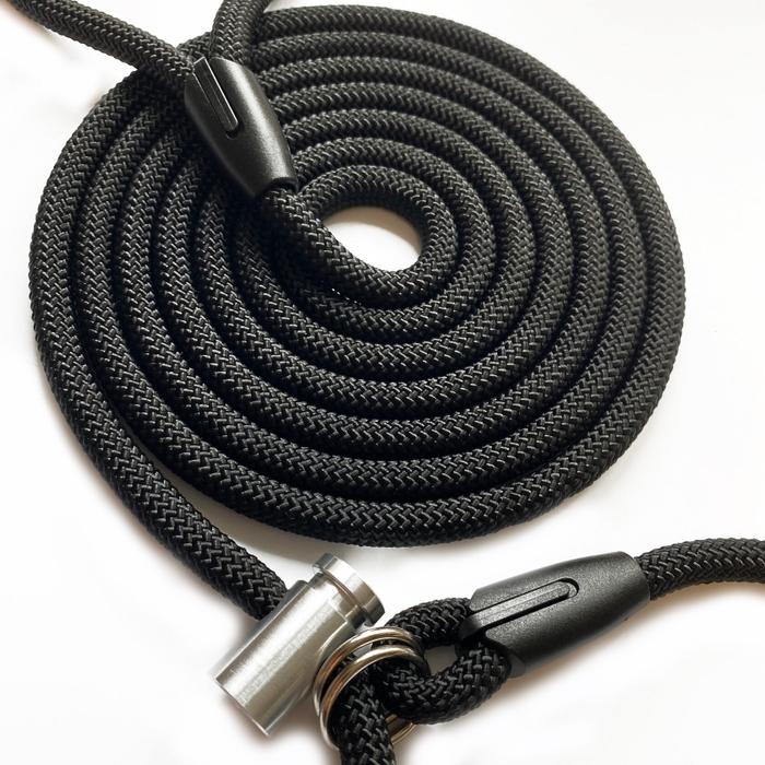 Повідець контролер Dog Walking CONTROL LEASH для вигулу та дресирування собак 9 мм 3 м чорний