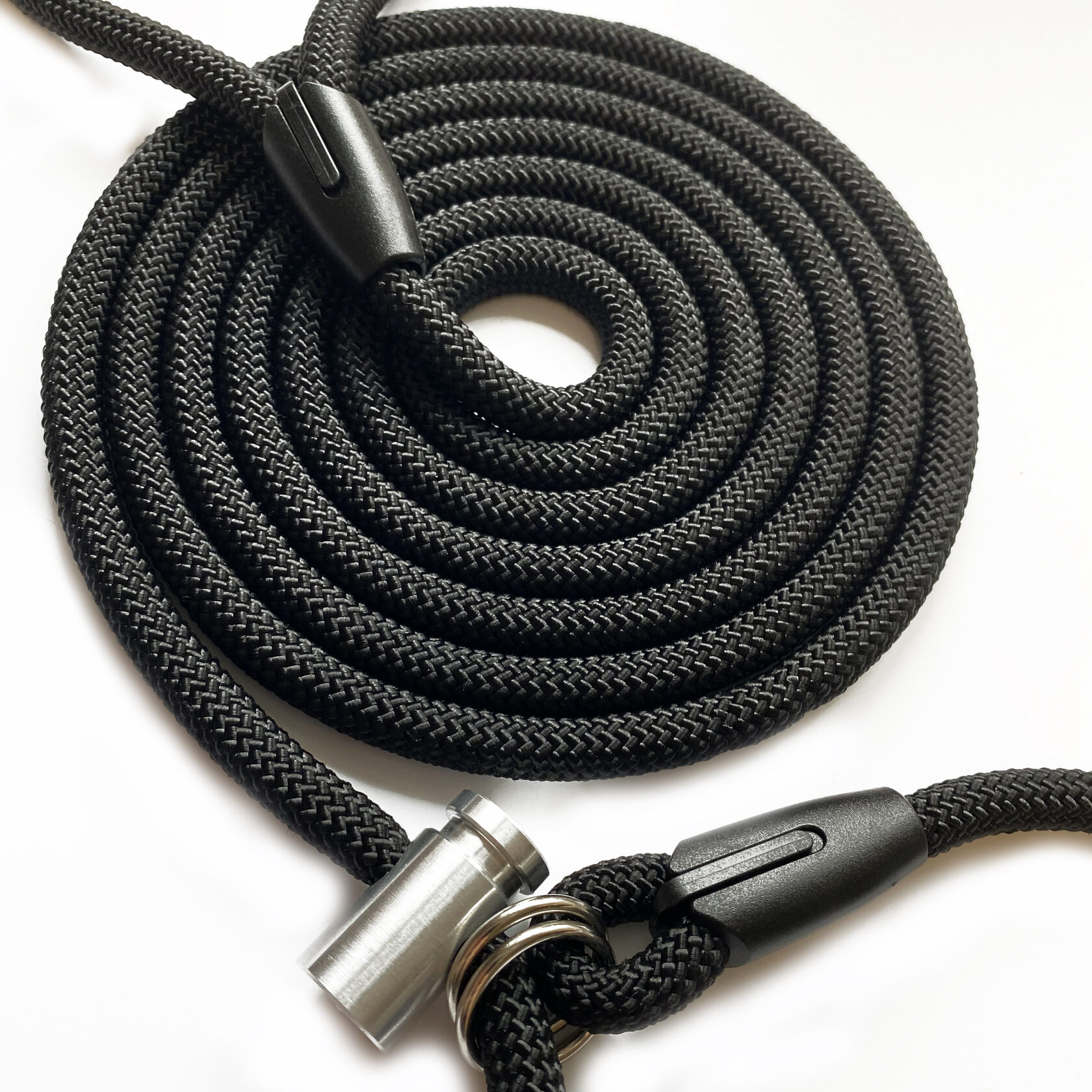 Повідець контролер Dog Walking CONTROL LEASH для вигулу та дресирування собак 9 мм 3 м чорний