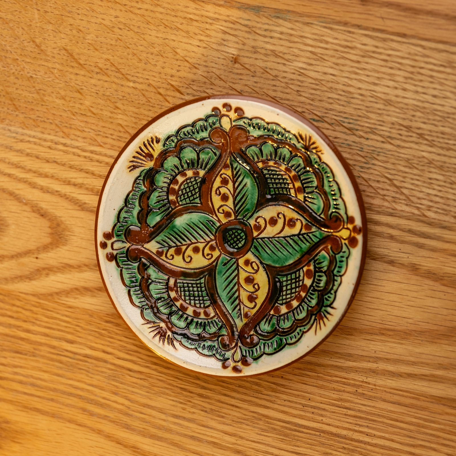 Тарілочка на стіну "Краплики", 13 см