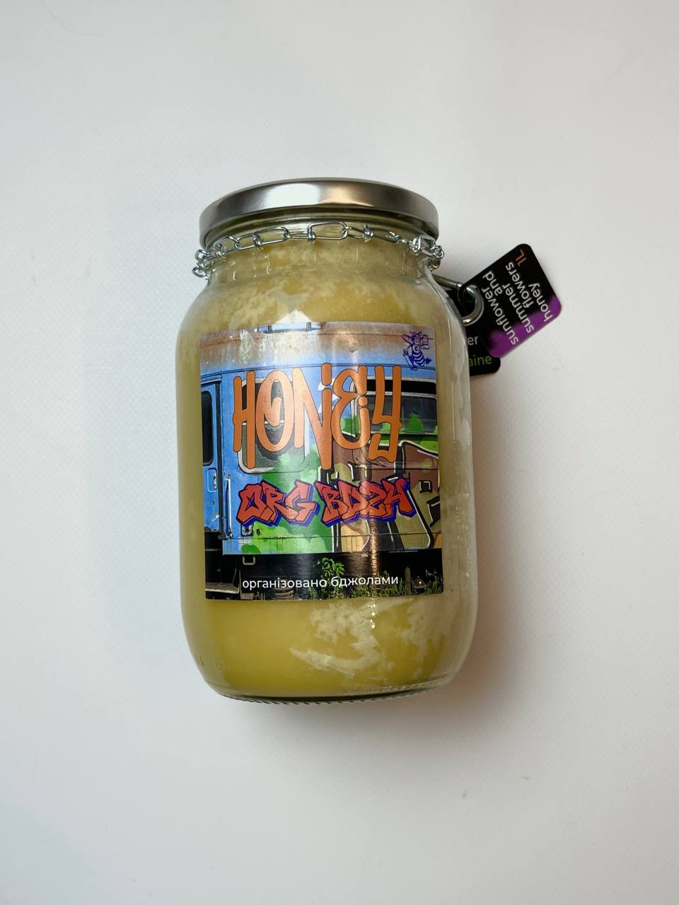 Мед ORGANIZOVANO BDZHOLAMY РІЗНОТРАВʼЯ 1Л