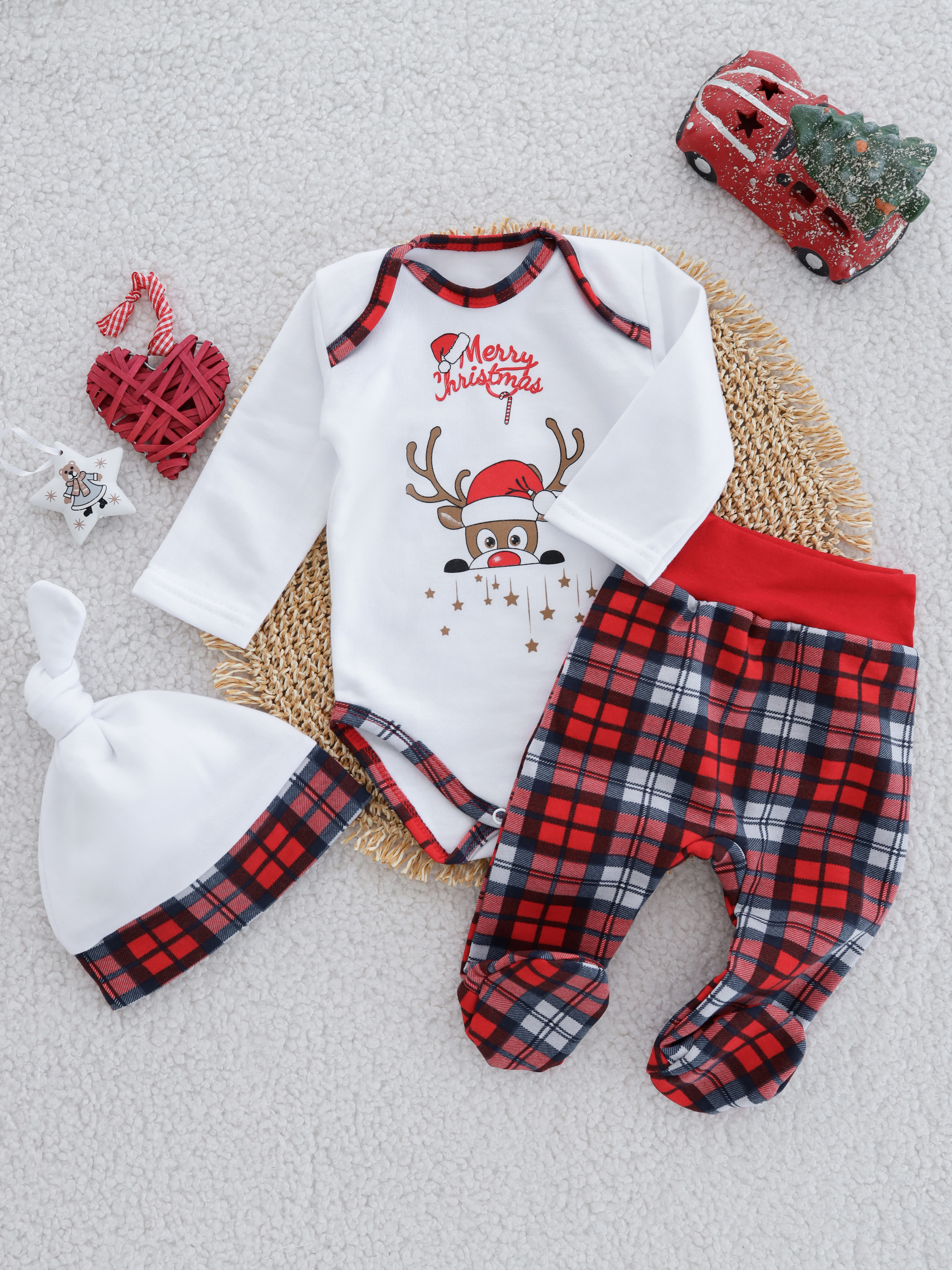 Новорічний комплект для новонародженого