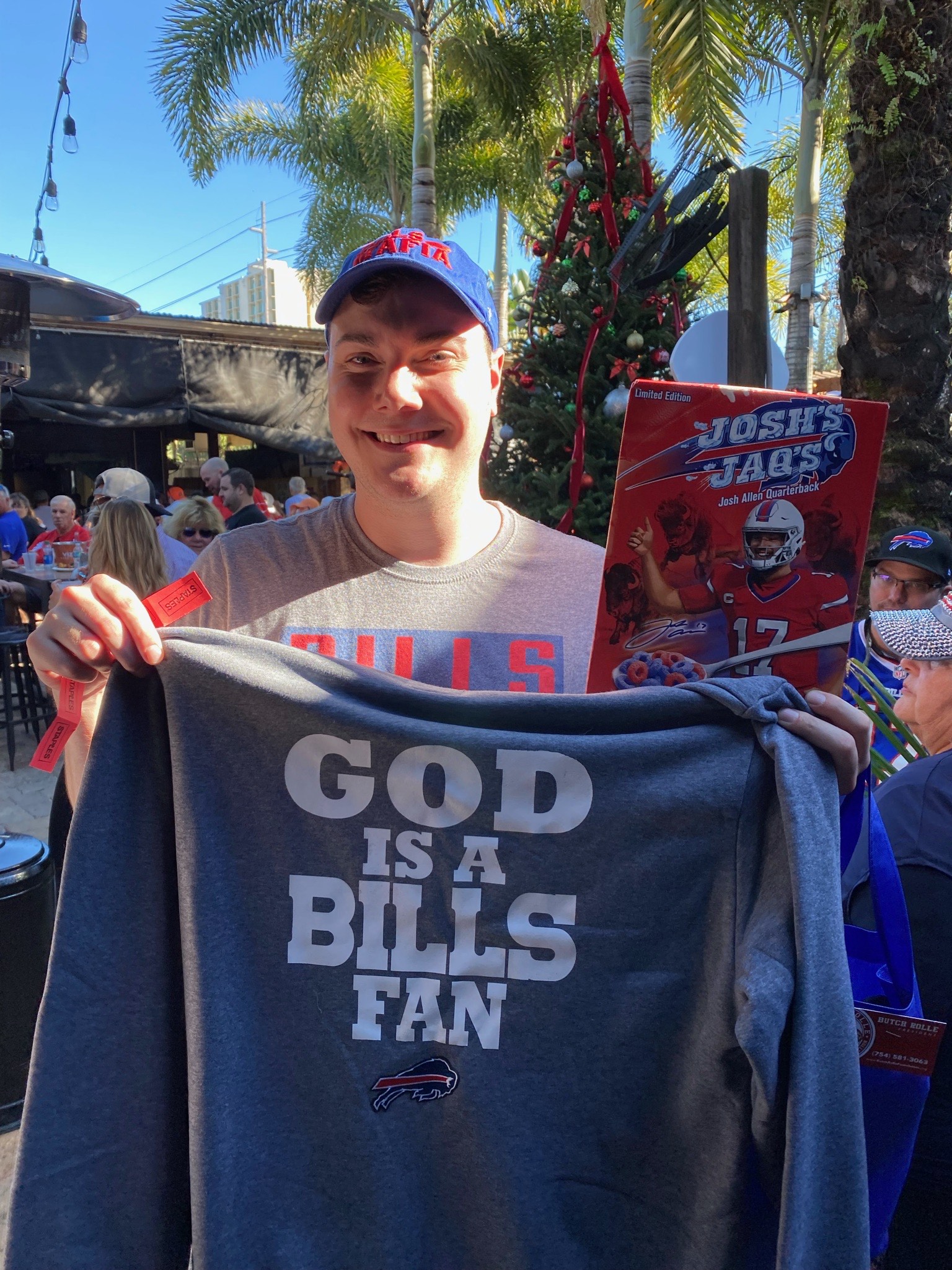 God Is a Bills Fan Tee