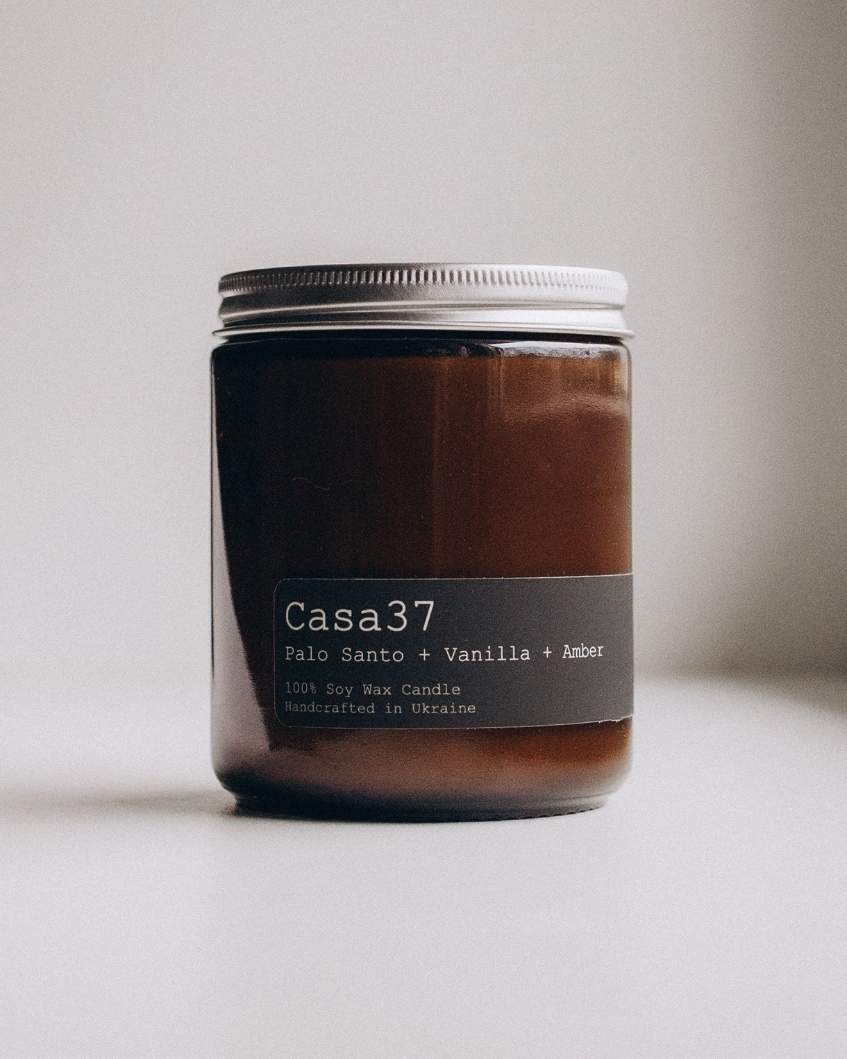 Свічка Palo Santo + Vanilla + Amber