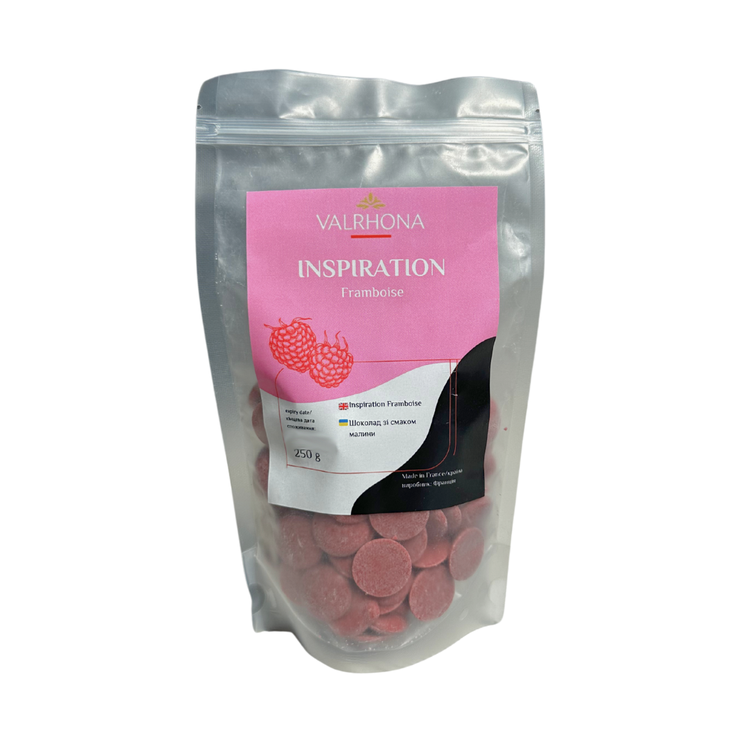 Шоколад Inspiration Framboise Valrhona зі смаком малини 250 г