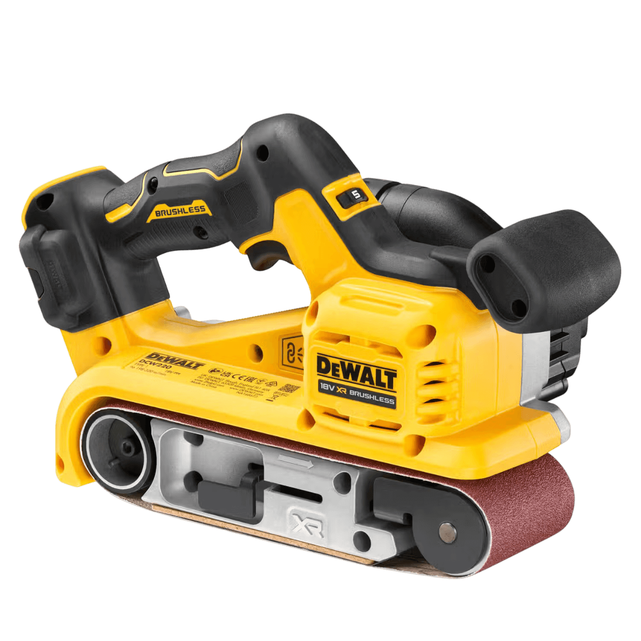 Шліфмашина стрічкова акумуляторна безщіткова DeWALT DCW220N