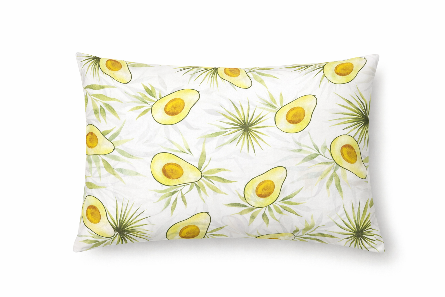 Наволочка ранфорс принт "Авокадо"