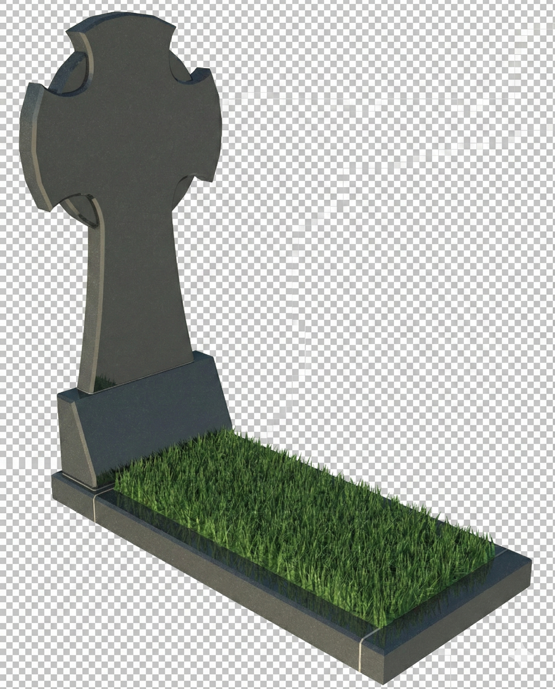 Гранітний хрест 3-18AM