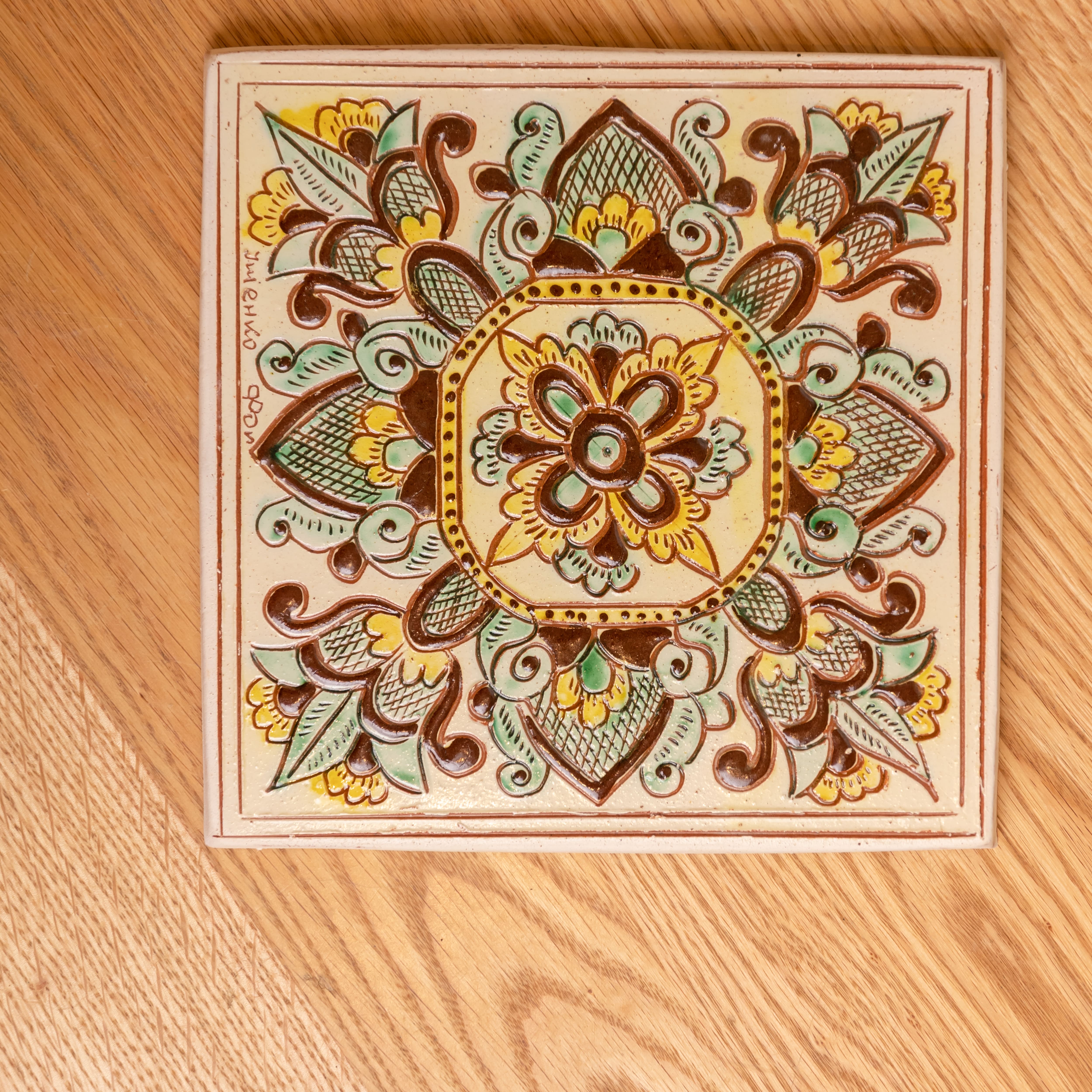 Декоративна плиточка "Косівська кераміка", 20*20 см