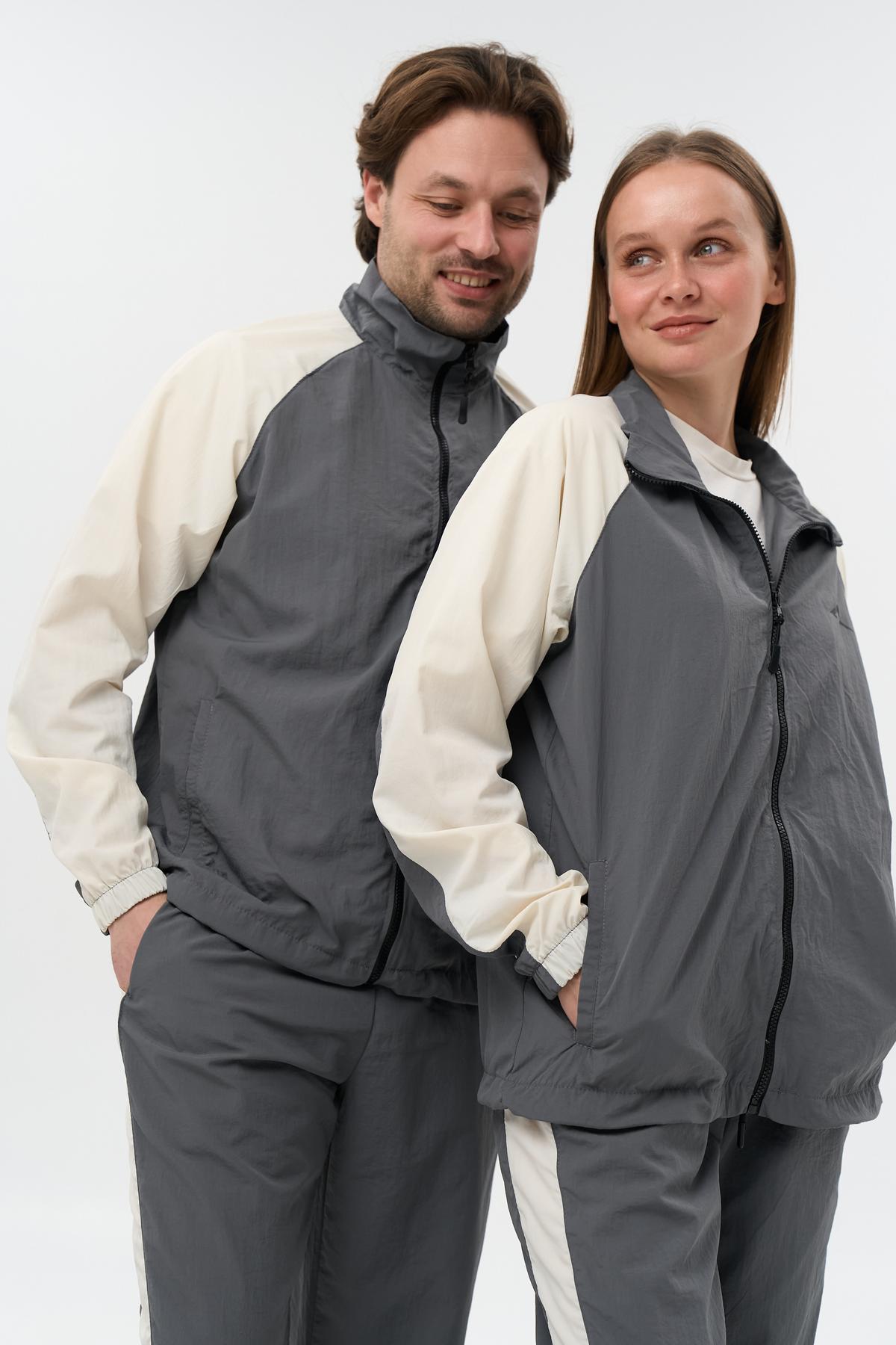 Костюм DUAL SET Графіт/білий Розміри від S до 3XL 
