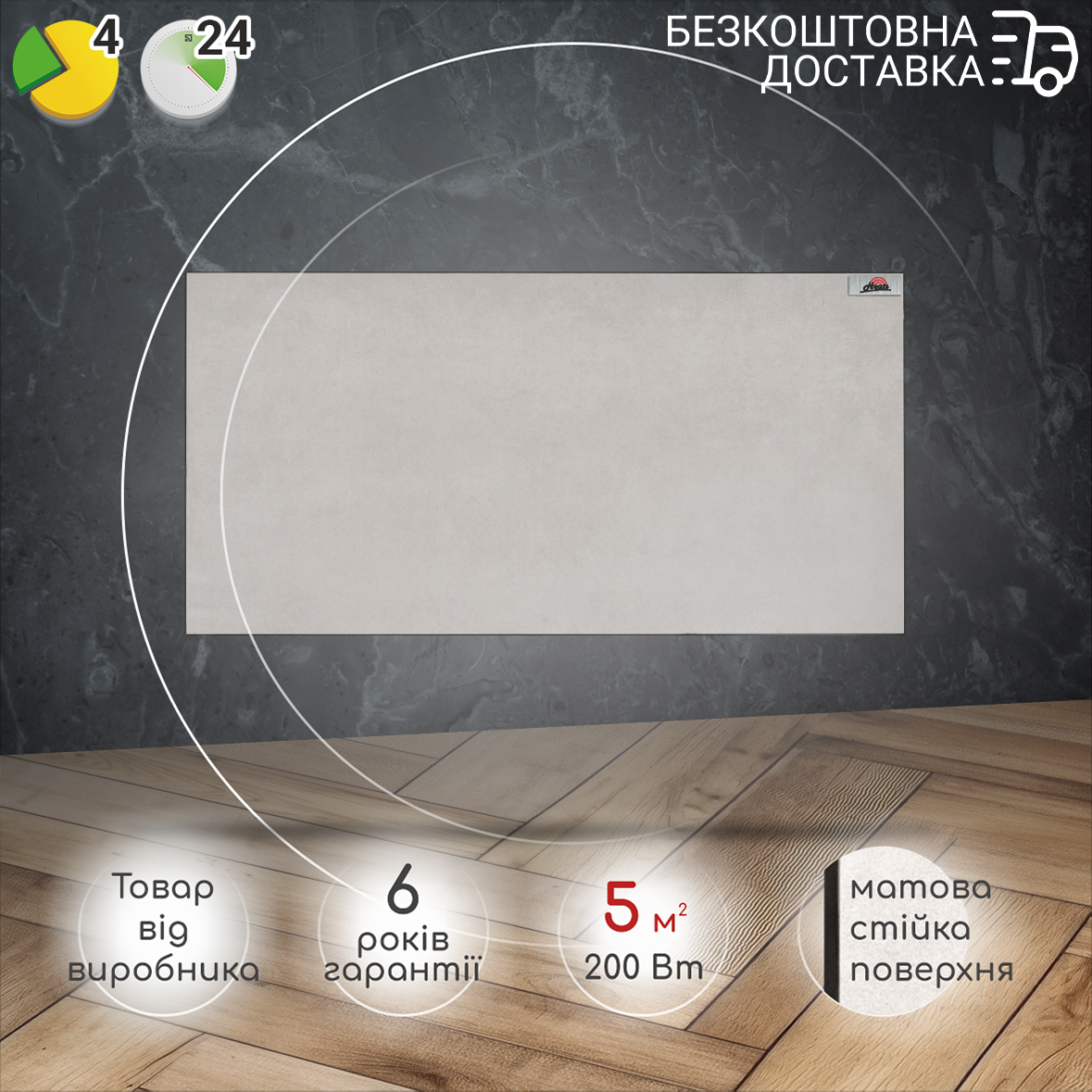 Керамічний обігрівач Heats 200 Loft