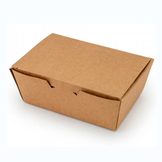 Коробка для снеків, та нагетcів, крафт 165х105х58 мм, 50 шт