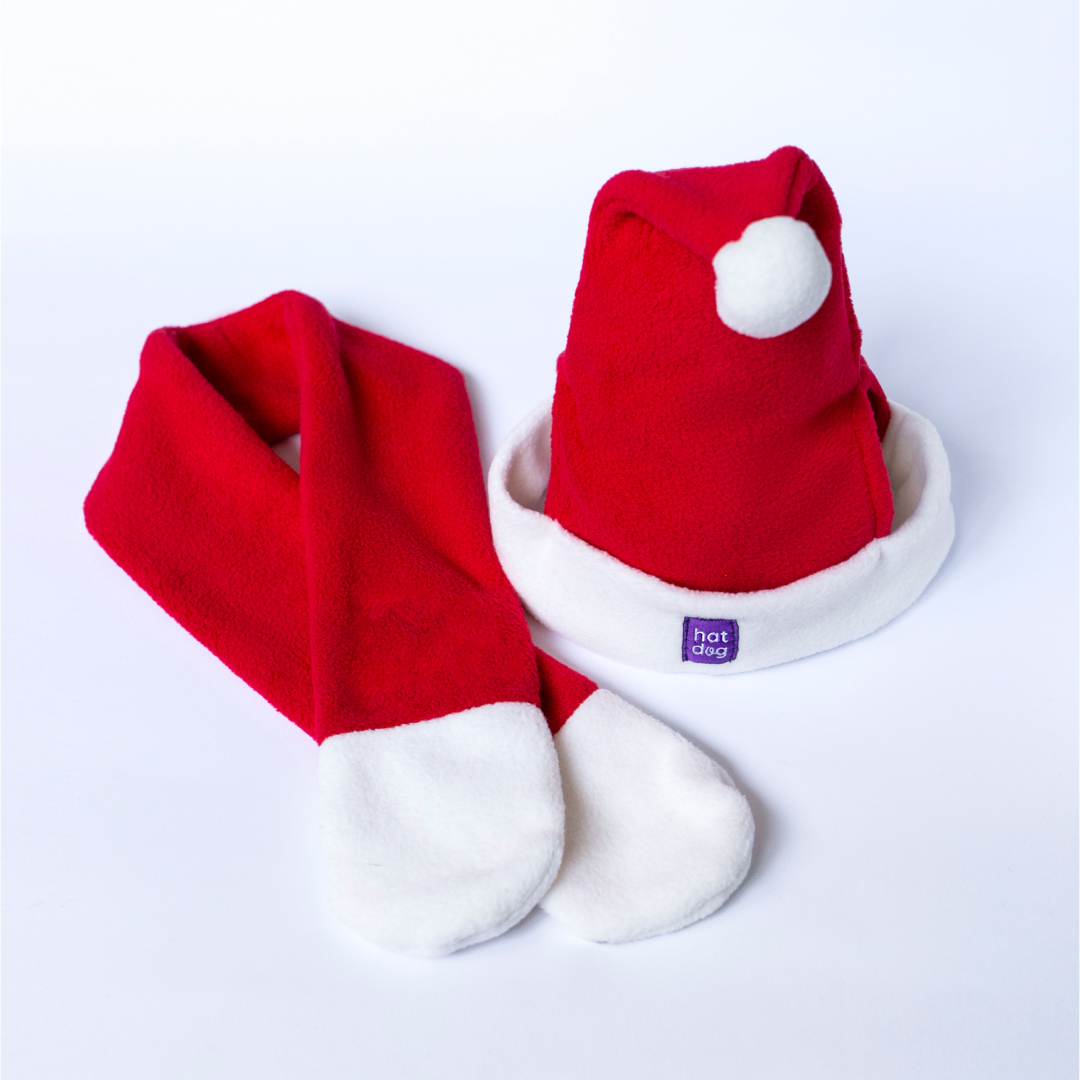 Новорічний набір для собак Hat-Dog з флісу