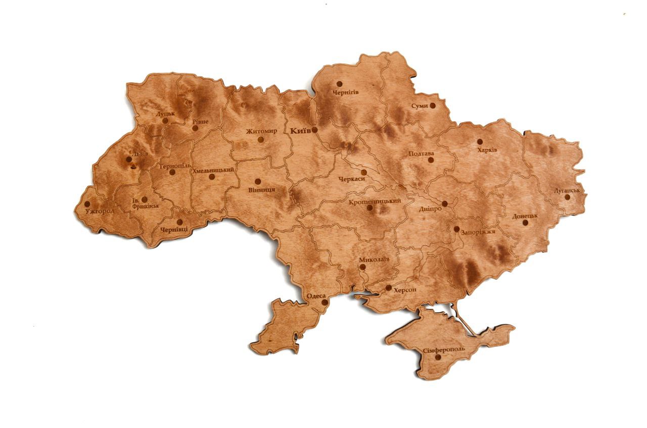 Карта України 57*37 см KolodaToys UK1