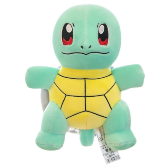 М'яка іграшка Покемон Pokemon Go Сквіртл Черепаха 25 см Блакитний