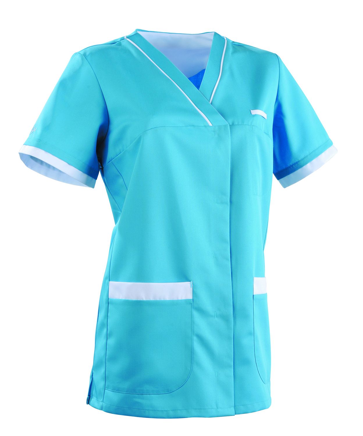 Turquoise women's medical tunic