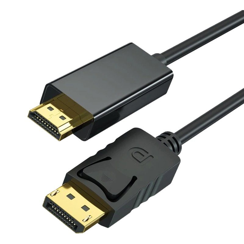 Кабель перехідник DisplayPort to HDMI (4K*2K) 1.8m Black