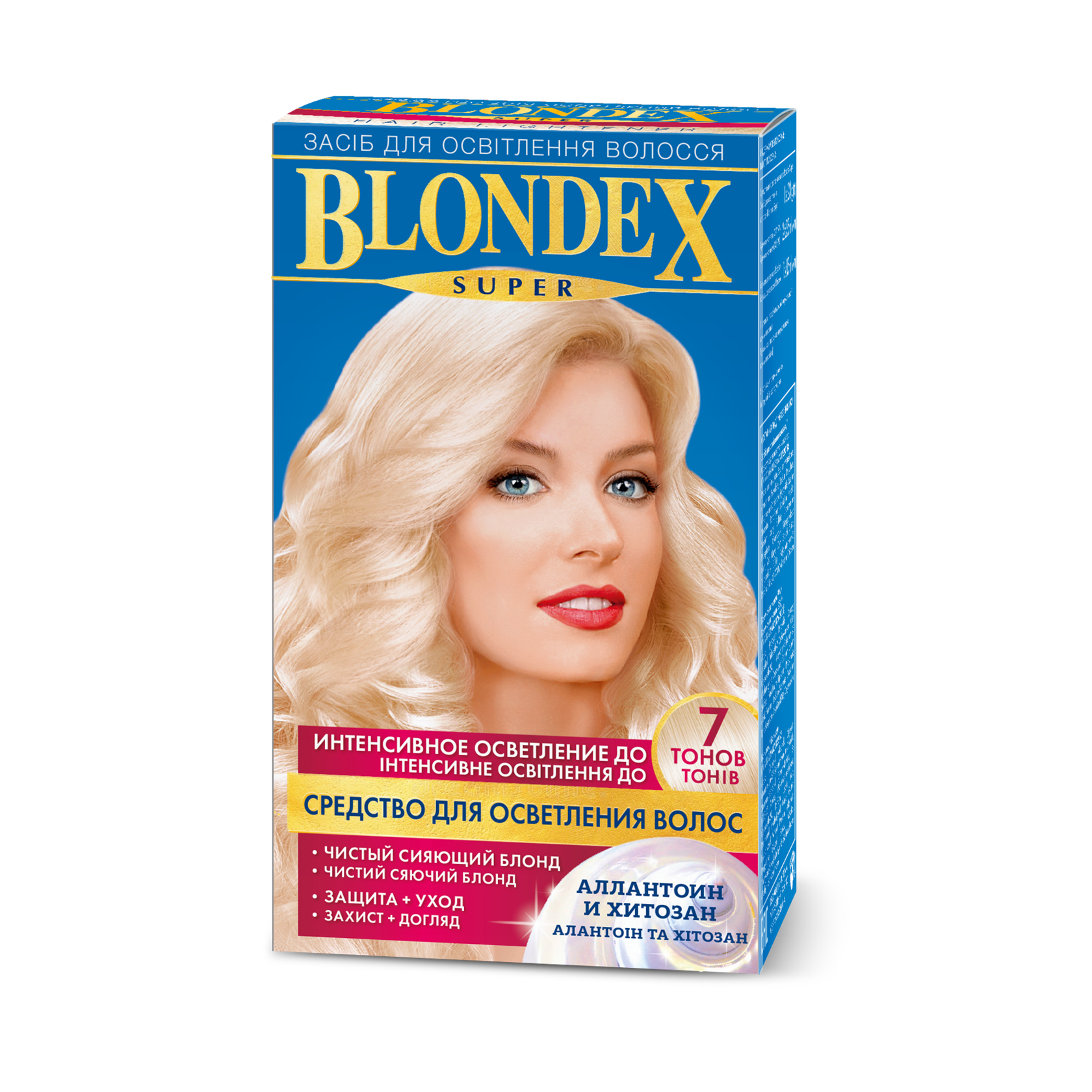 Засіб для освітлення волосся Blondex Super Алантоін і хітозан