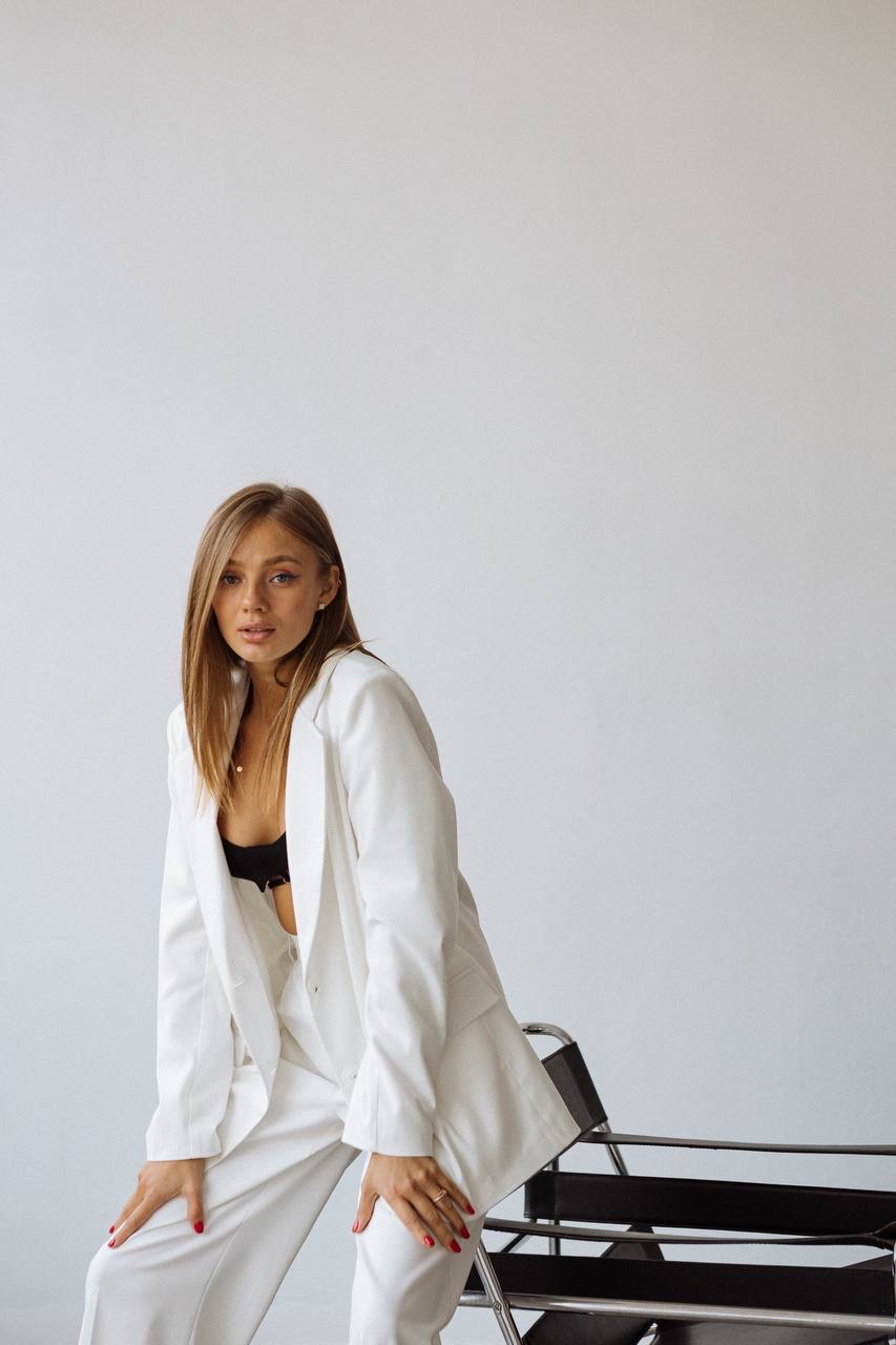 Oversized jacket - Milk