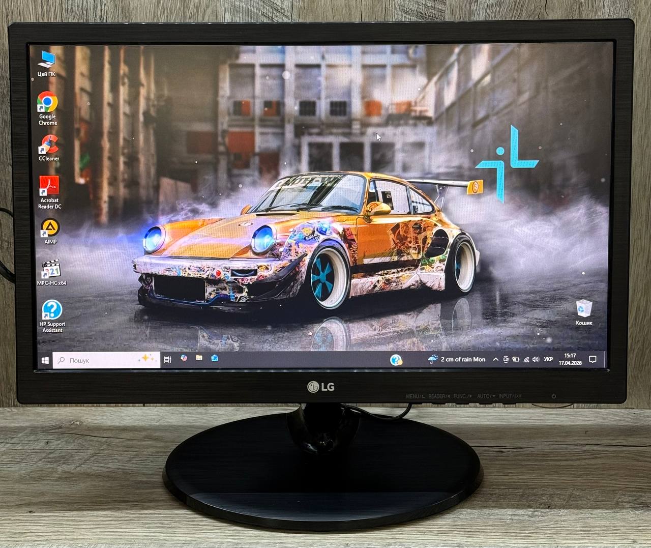 Монітор 19" LG 19M38A-B HD 1366x768