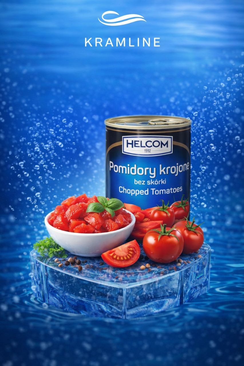 Консервовані помідори різані “Helcom”