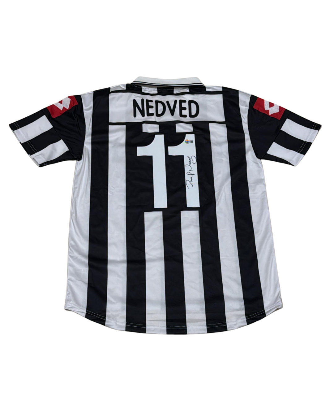 NEDVED JERSEY SIGNED CERTIFICADO BECKETT