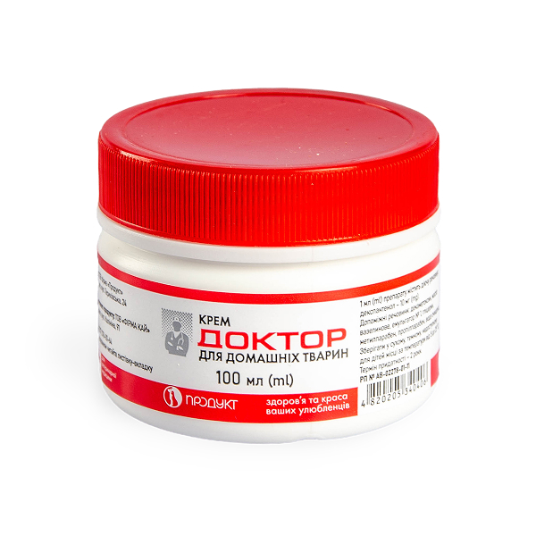 Крем Доктор з декаметоксином 100мл (банка)