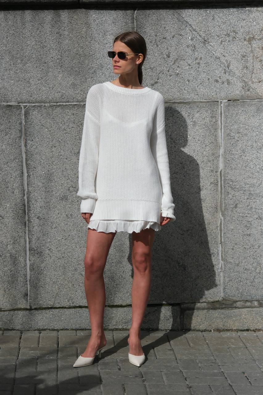 Обʼємна сукня - светр
